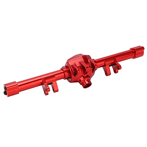 EVTSCAN RC Hinterachergehäuse Aluminiumlegierung Ersatz für axiale 1/6 RC -Fahrzeugmodell 280 mm (Red) von EVTSCAN