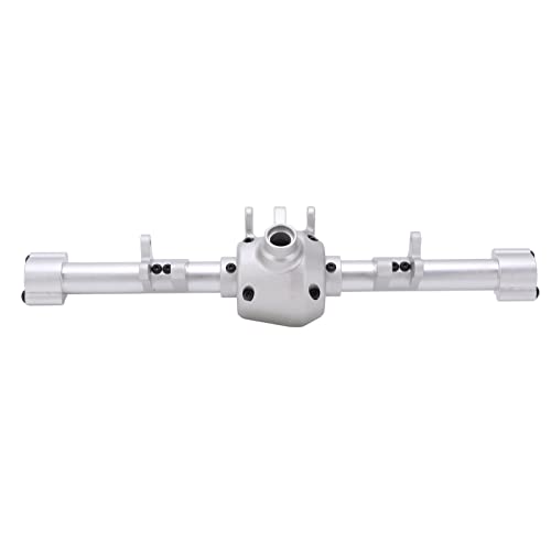 EVTSCAN RC Hinterachergehäuse Aluminiumlegierung Ersatz für axiale 1/6 RC -Fahrzeugmodell 280 mm (Silver) von EVTSCAN