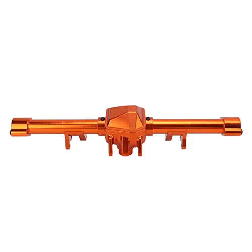 EVTSCAN RC Hinterachergehäuse Aluminiumlegierung integrierter anodierter Ersatz für axiale 1/6 SCX6 -Autos (Orange) von EVTSCAN