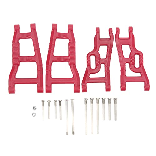 EVTSCAN RC Hochstärke -Suspensionsarm -Kit -Upgrade -Teile für Rustler Stampede Slash 2WD 1/10 RC -Auto (Red) von EVTSCAN