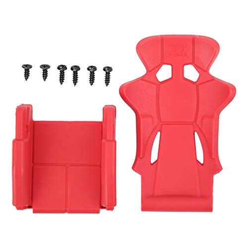 EVTSCAN RC -Innensimulierung Fahrt Plastik Verbesserung Axial SCX10 RC -Auto für Hobbyisten 1/10 (Red) von EVTSCAN