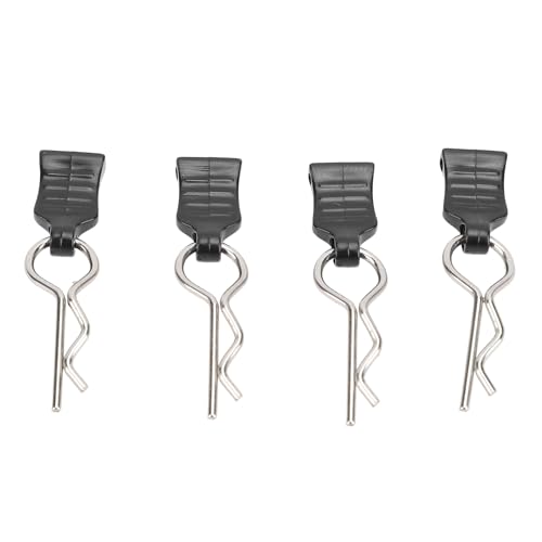 EVTSCAN RC-Karosserie-Clip-Pin-Zuglaschen, einfach zu installierender RC-Auto-Shell-Clip R-Pin 124008 124010 124006 144016 144018 von EVTSCAN