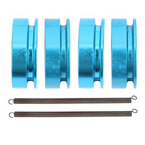 EVTSCAN RC -Kupplung Aluminiumlegierung Kupplungsschuhe Spring Fit Nitro HSP 1/10 Fernbedienungsauto (Blue) von EVTSCAN