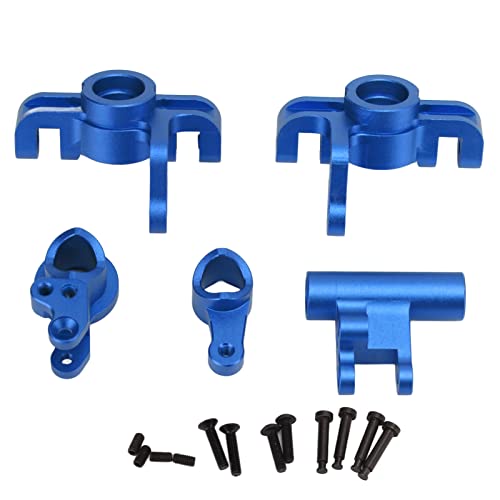 EVTSCAN RC -Lenkteile Aluminiumbaugruppe Lenktasse CNC -Bearbeitung für Losi Lasernut U4 1/10 Hobby RC Auto (Blue) von EVTSCAN