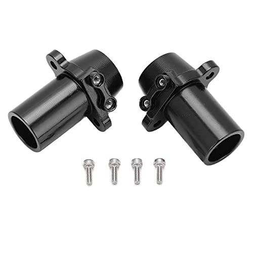 EVTSCAN RC Metall Hinterachse Aluminium -Legierung Achse Abdeckhülle Hochwertige Achshülle für axiale RBX10 -Simulationskletterauto (Black) von EVTSCAN