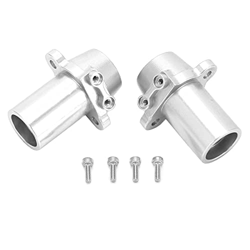 EVTSCAN RC Metall Hinterachse Aluminium -Legierung Achse Abdeckhülle Hochwertige Achshülle für axiale RBX10 -Simulationskletterauto (Silver) von EVTSCAN