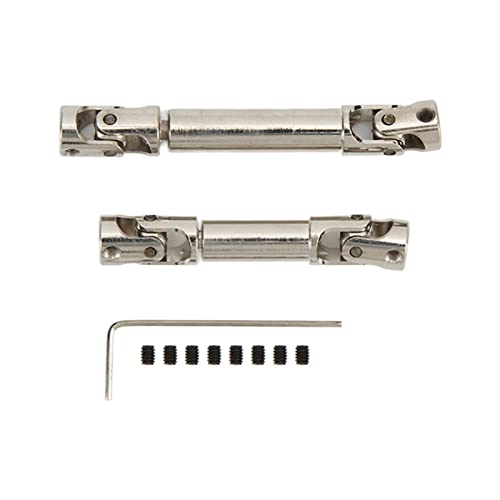 EVTSCAN RC -Mittelantriebswelle Metallstahl -Antriebswelle für axiales SCX24 AXI00001 AXI00002 1/24 RC -Auto von EVTSCAN