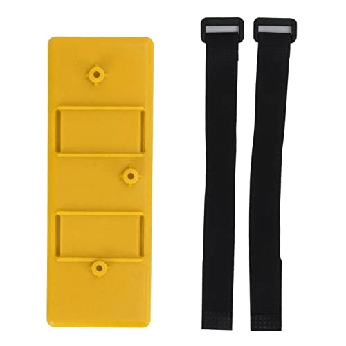 EVTSCAN RC Professional Plastic Battery Box Compatible Tragbare Halterung SCX10 D90 90046 Universal RC -Fahrzeuge (Yellow) von EVTSCAN