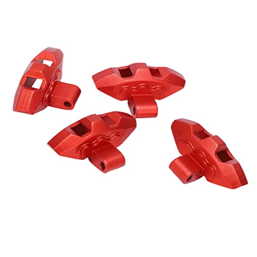 EVTSCAN RC -Replikatbremssättel Aluminiumlegierung Bremssättel UDR 1/7 RC -Auto -Upgrade -Teile (Red) von EVTSCAN