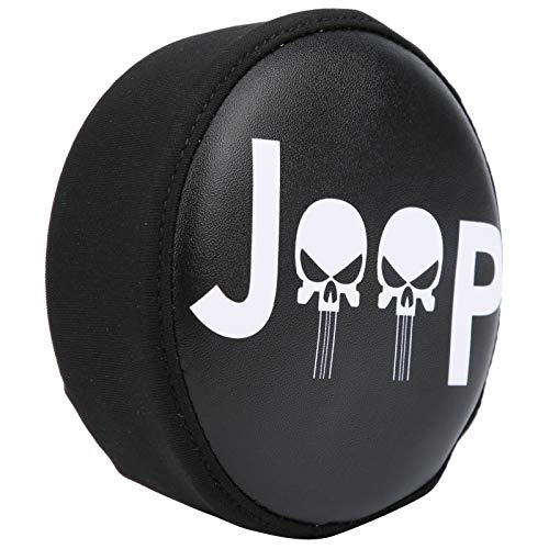 EVTSCAN RC Resero Tire Cover Universal PU Leder Dekorationsteile für 4 1/10 RC -Auto Schwarz gelb (Type D) von EVTSCAN