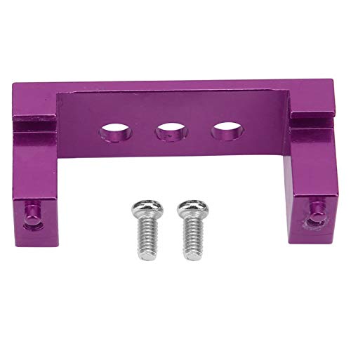 EVTSCAN RC -Servo -Fixiermontage Aluminiumlegierung Lenkung für Lenkschmecks Sitz Wltoys 144001 RC -Auto (Purple) von EVTSCAN