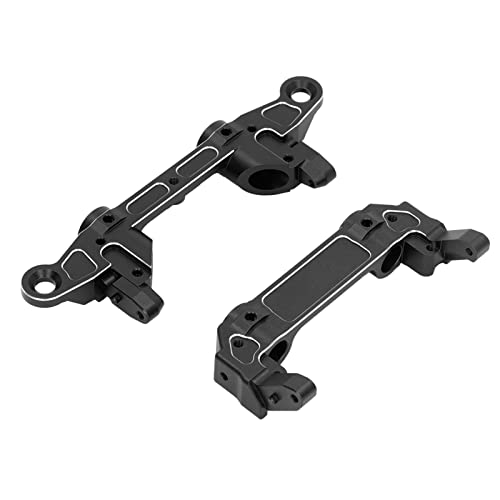 EVTSCAN RC -Stoßfänger -Aluminium -Legierungsteile für axiale SCX6 1/6 RC Crawler Car (Black) von EVTSCAN
