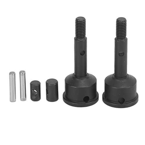 EVTSCAN Stahlantriebswelle Tasse Ersatz hochwertiger RC -Radachse für UDR 1/7 RC -Auto (Black) von EVTSCAN