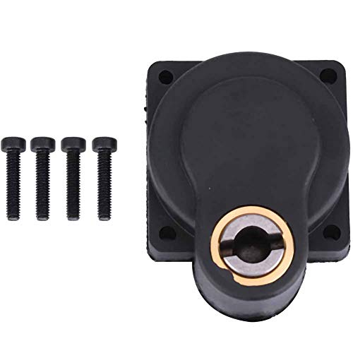 EVTSCAN Startermotor Backplate Racing Racing Rückdecke für T10048 T10047 Nitro Motor RC Car Vertex (32MM*H12MM 28 Nitro Engine) von EVTSCAN