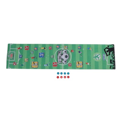 EVTSCAN Tisch Curling Ball Interactive Puzzle Multiplayer -Spiel für tragbare familiäre Stahl ohne Gewehrte (Soccer) von EVTSCAN