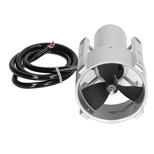 EVTSCAN Unterwasser -Thruster Hochversiegeltes Aluminium -CNC -Motor für RC -Bootsrov [] [bürstenless] [] [Silber] (CW) von EVTSCAN