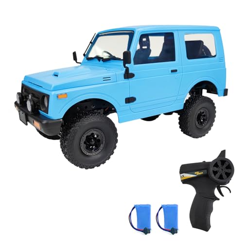 EVTSCAN WPL Fernbedienungswagen 1/10 Fernbedienung Offroad-Auto 4WD 2,4 GHz Kletterwagen Vollständige Skala für das gesamte Gelände 2 Batterie EVTSCAN WPL Fernbedienungswagen 1/10 Fernbedienung Offroad-Auto 4WD 2,4 GHz Kletterwagen Vollständige Skala für das gesamte Gelände 2 Batterie von EVTSCAN