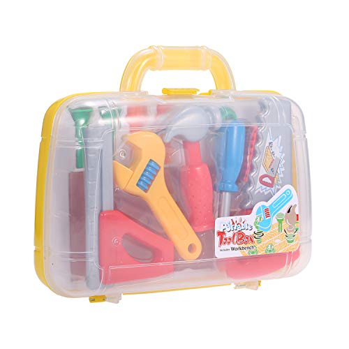 EVTSCAN Werkzeugkasten -Kit Playset Kinderkunststoffspielzeug tragbares s für Kinder EVTSCAN Werkzeugkasten -Kit Playset Kinderkunststoffspielzeug tragbares s für Kinder von EVTSCAN