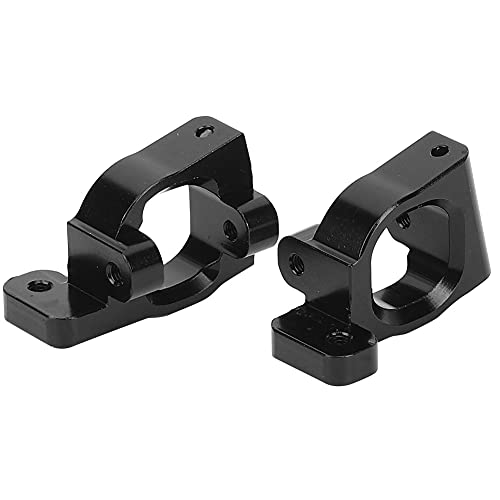 EVTSCAN Wltoys 144001 Upgrade Metallteile Paar Vordere C-Sitz hochwertiger Aluminiumlegierung Links rechts C-Sitz für RC-Auto (Black) von EVTSCAN