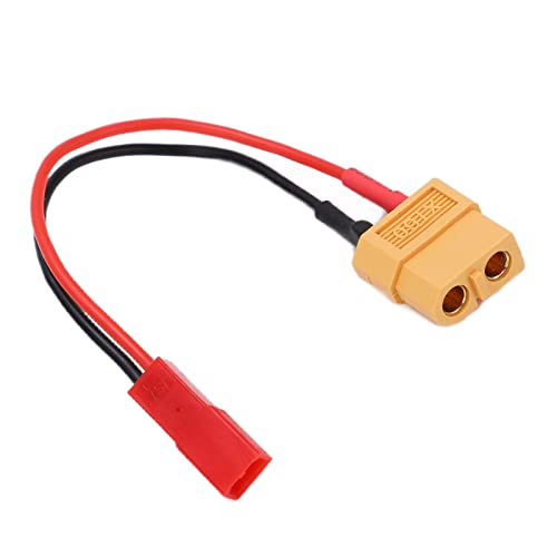 EVTSCAN XT60 weiblicher Stecker an JST -Adapterkabel 10 cm 22AWG Soft Silikon Ladeadapter Bleidraht für RC -Flugzeugauto von EVTSCAN