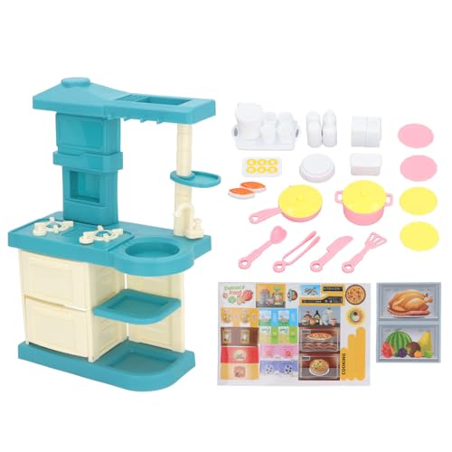 Kids Kitchen Playset Interactive Play Kitchen Toy Set Play Ofen und Waschbecken für Kleinkinder Mädchen Jungen Kids Kitchen Playset Interactive Play Kitchen Toy Set Play Ofen und Waschbecken für Kleinkinder Mädchen Jungen von EVTSCAN