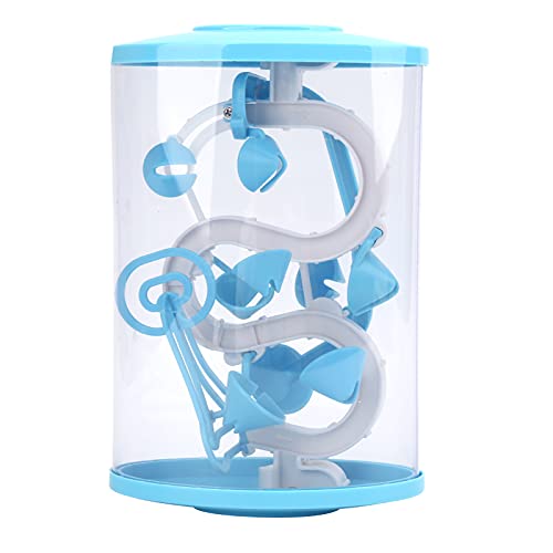 Kreatives Plastik -Puzzle -Labyrinth Ball Langlebige 3D -Labyrinthspielzeug Elternteil Kinder Interaktives Spielzeug (Blue) von EVTSCAN