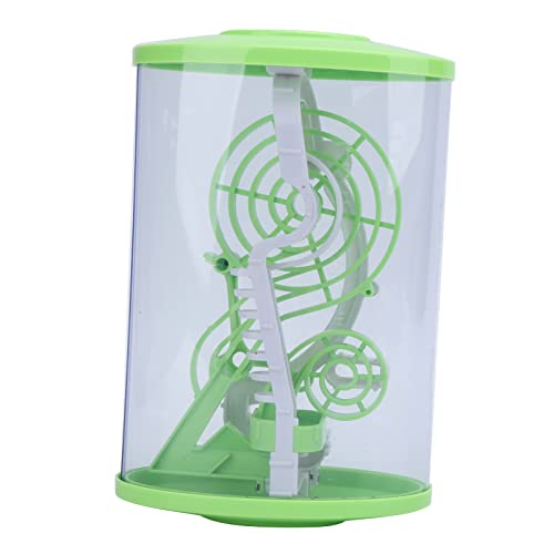 Kreatives Plastik -Puzzle -Labyrinth Ball Langlebige 3D -Labyrinthspielzeug Elternteil Kinder Interaktives Spielzeug (Green) von EVTSCAN