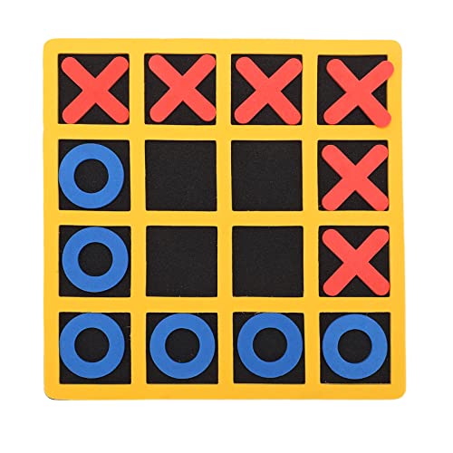 Mini Tictactoe Xo Form Schachspiel Pädagogik Spielzeug tragbares und sicheres Eva Tictactoe -Spiel von EVTSCAN