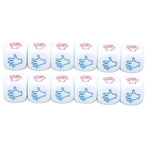 White Game Dice Set Exquisites tragbare 6 -Seitenwürfel für Partyfamilienunterhaltung White Game Dice Set Exquisites tragbare 6 -Seitenwürfel für Partyfamilienunterhaltung von EVTSCAN