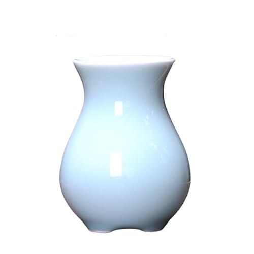 EVZSDOTYE Celadon-Stiftehalter, kreativer modischer Schreibwarenpinsel, Kugelschreiber, Bleistift, multifunktionaler Retro-Stiftehalter fürs Büro, rund(C-2) von EVZSDOTYE
