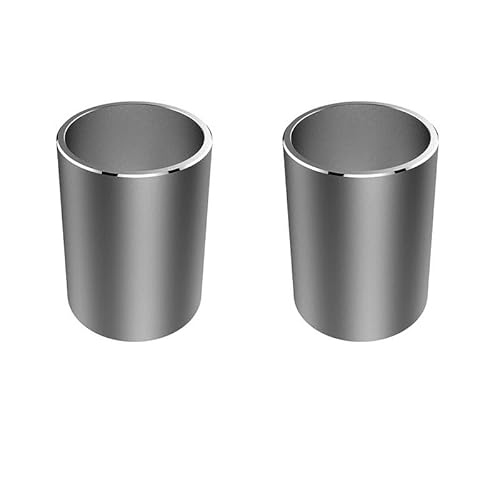 EVZSDOTYE Leichter, luxuriöser, moderner Stiftebehälter, einfacher Stiftebehälter aus Metall mit großer Kapazität, Aufbewahrungsornamente for Büro- und Schreibtischschreibwaren(Large Round-Silver-2pc) EVZSDOTYE Leichter, luxuriöser, moderner Stiftebehälter, einfacher Stiftebehälter aus Metall mit großer Kapazität, Aufbewahrungsornamente for Büro- und Schreibtischschreibwaren(Large Round-Silver-2pc) von EVZSDOTYE
