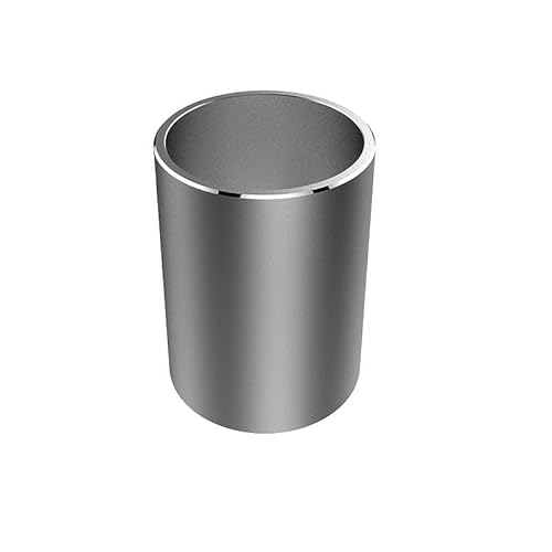 EVZSDOTYE Leichter, luxuriöser, moderner Stiftebehälter, einfacher Stiftebehälter aus Metall mit großer Kapazität, Aufbewahrungsornamente for Büro- und Schreibtischschreibwaren(Large Round-Silver) EVZSDOTYE Leichter, luxuriöser, moderner Stiftebehälter, einfacher Stiftebehälter aus Metall mit großer Kapazität, Aufbewahrungsornamente for Büro- und Schreibtischschreibwaren(Large Round-Silver) von EVZSDOTYE