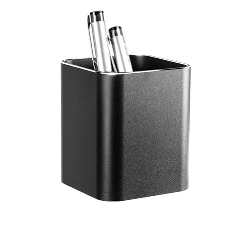 EVZSDOTYE Leichter, luxuriöser, moderner Stiftebehälter, einfacher Stiftebehälter aus Metall mit großer Kapazität, Aufbewahrungsornamente for Büro- und Schreibtischschreibwaren(Large Square-Black) EVZSDOTYE Leichter, luxuriöser, moderner Stiftebehälter, einfacher Stiftebehälter aus Metall mit großer Kapazität, Aufbewahrungsornamente for Büro- und Schreibtischschreibwaren(Large Square-Black) von EVZSDOTYE