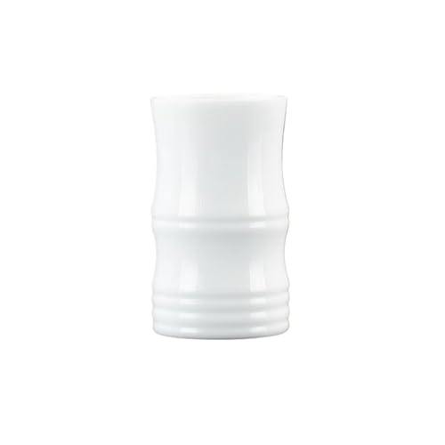 EVZSDOTYE Organizer-Eimer, Pinselhalter-Eimer, Blumenarrangement, chinesisches Teezeremonie-Zubehör, Keramik, weißes Porzellan, Ru-Brennofen, Brennofen(1) von EVZSDOTYE