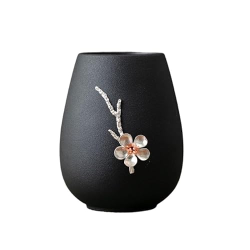 EVZSDOTYE Organizer-Eimer, Pinselhalter-Eimer, Blumenarrangement, chinesisches Teezeremonie-Zubehör, Keramik, weißes Porzellan, Ru-Brennofen, Brennofen(16) von EVZSDOTYE
