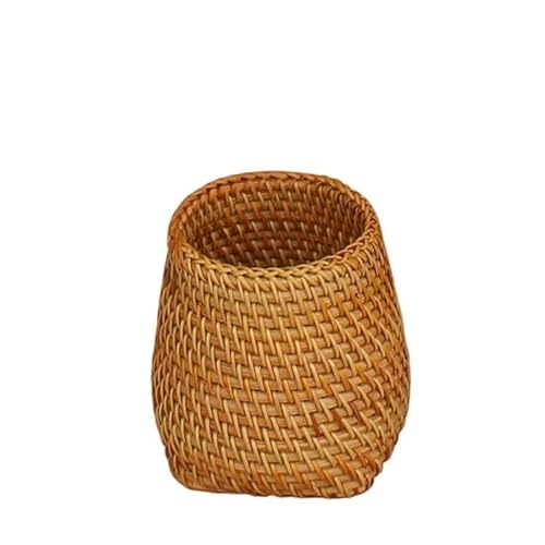 EVZSDOTYE Rattan-Stifthalter, Teeservice, Bambus-Teeklammer, Teeschaufel, Teenadel, Puerh-Teezeremonie-Zubehör, Organizer(1) von EVZSDOTYE