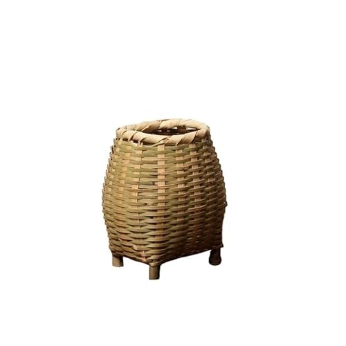EVZSDOTYE Rattan-Teedose, Stroh, Bambus, Holz, Organizer for Teezeremonie-Zubehör, Tee-Clip, Teeschaufel-Organizer, Bürstenhalter(6) von EVZSDOTYE