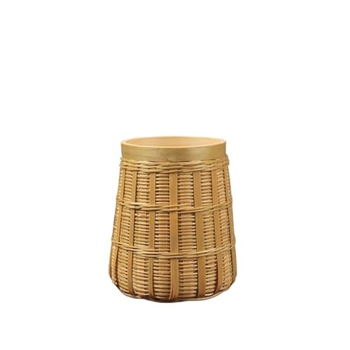 EVZSDOTYE Rattan-Teedose, Stroh, Bambus, Holz, Organizer for Teezeremonie-Zubehör, Tee-Clip, Teeschaufel-Organizer, Bürstenhalter(7) von EVZSDOTYE