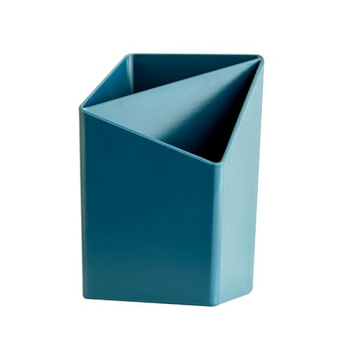 EVZSDOTYE Skandinavischer Kreativer Stiftehalter, Studenten-Organizer, Schreibtisch-Stifteeimer(Blue) von EVZSDOTYE