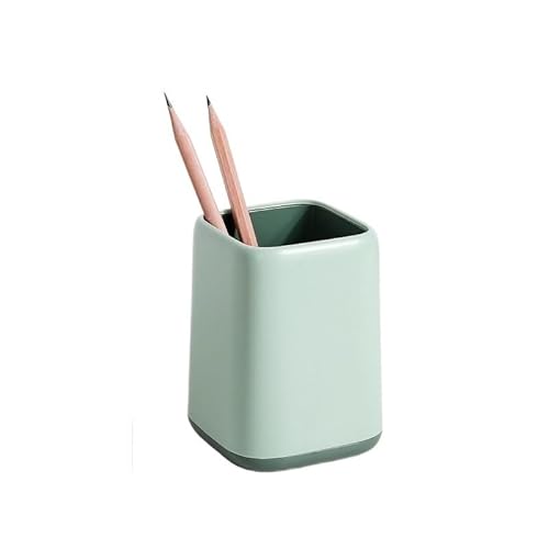 EVZSDOTYE Stiftebehälter, Student Desktop Storage Office Einfacher multifunktionaler großer kreativer Stiftbehälter Make-up-Pinsel for Mädchen Skandinavien(Green) von EVZSDOTYE