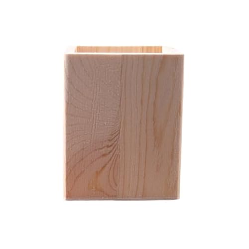 EVZSDOTYE Stifthalter, handgefertigtes DIY-Materialpaket, Blumenherstellung, halbfertiges Hanfseilweben, Büro-Desktop-Aufbewahrung, kreatives Geschenk(Square Pen Holder) von EVZSDOTYE