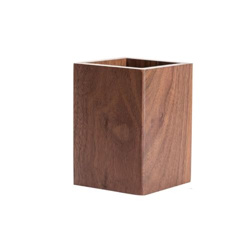 EVZSDOTYE Stifthalter aus Holz, kreativer Organizer aus Massivholz, Büro-Desktop-Ornamente, Stifthalter, Premium-Lichtgefühl, Luxus(1) von EVZSDOTYE