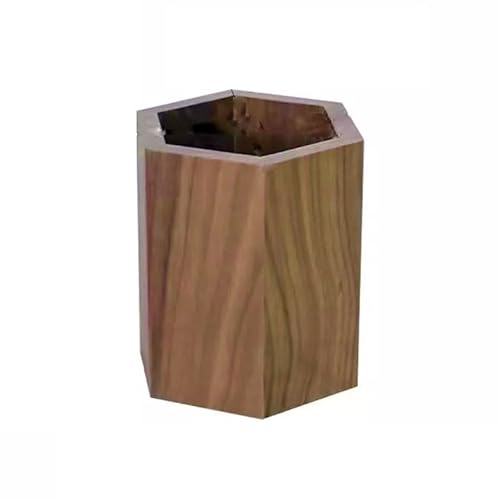 EVZSDOTYE Stifthalter aus Holz, kreativer Organizer aus Massivholz, Büro-Desktop-Ornamente, Stifthalter, Premium-Lichtgefühl, Luxus(3) von EVZSDOTYE