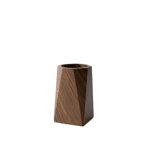 EVZSDOTYE Stifthalter aus Holz, kreativer Organizer aus Massivholz, Büro-Desktop-Ornamente, Stifthalter, Premium-Lichtgefühl, Luxus(5) von EVZSDOTYE