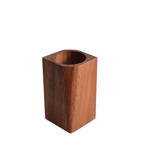 EVZSDOTYE Stifthalter aus Holz, kreativer Organizer aus Massivholz, Büro-Desktop-Ornamente, Stifthalter, Premium-Lichtgefühl, Luxus(6) von EVZSDOTYE