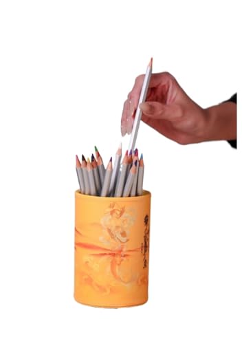 EVZSDOTYE Vintage Stifthalter, Büro Schreibtisch im klassischen chinesischen Stil Geschenkbox Geschenk literarisches Geschenk EVZSDOTYE Vintage Stifthalter, Büro Schreibtisch im klassischen chinesischen Stil Geschenkbox Geschenk literarisches Geschenk von EVZSDOTYE