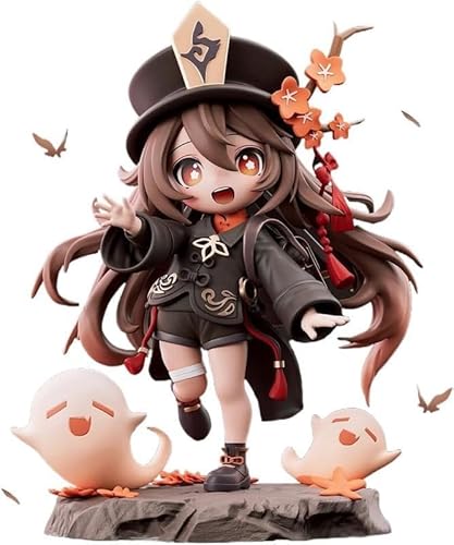 EVZZ Hutao Figures, 16 cm, Hutao Anime Figure, Q Version Standing Model PVC Figure Collectible,Model Figures, Desktop Decoration EVZZ Hutao Figures, 16 cm, Hutao Anime Figure, Q Version Standing Model PVC Figure Collectible,Model Figures, Desktop Decoration von EVZZ