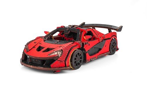 3D Puzzle Red Race Car EWA Wood 237 Teile 3D Puzzle Red Race Car EWA Wood 237 Teile von EWA Eco-Wood-Art