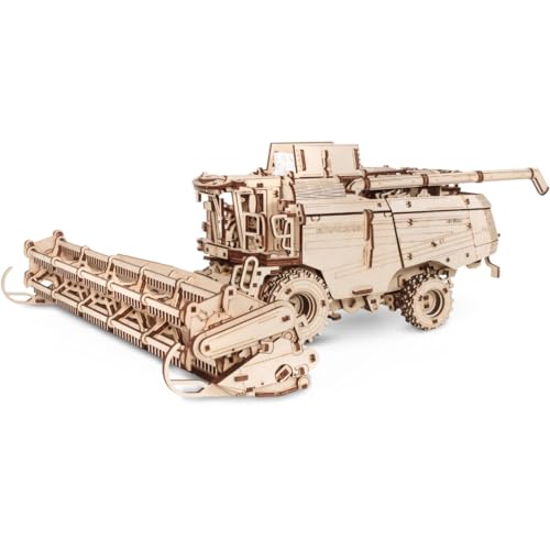 EWA Eco-Wood-Art - 3D-Holzpuzzle für Jugendliche und Erwachsene, 14+ - GETREIDEERNTEMÄHDRESCHER GH800 - DIY-Bausatz, Selbstmontage, kein Kleber erforderlich - 864 Stück, Natürlich EWA Eco-Wood-Art - 3D-Holzpuzzle für Jugendliche und Erwachsene, 14+ - GETREIDEERNTEMÄHDRESCHER GH800 - DIY-Bausatz, Selbstmontage, kein Kleber erforderlich - 864 Stück, Natürlich von EWA Eco-Wood-Art