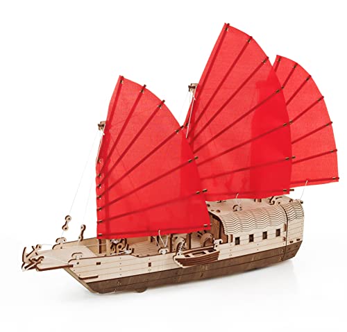 EWA Eco-Wood-Art - 3D-Holzpuzzle für Jugendliche und Erwachsene - DJONG - DIY-Bausatz, Selbstmontage, kein Kleber erforderlich - 246 Stück EWA Eco-Wood-Art - 3D-Holzpuzzle für Jugendliche und Erwachsene - DJONG - DIY-Bausatz, Selbstmontage, kein Kleber erforderlich - 246 Stück von EWA Eco-Wood-Art